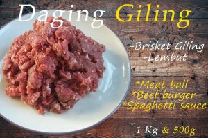 daging giling minced meat